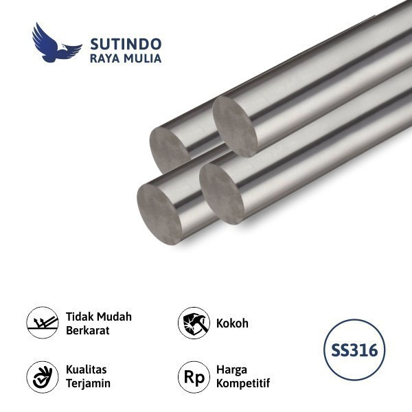 As Stainless Steel SS 316 1/4 In X 6 Meter | Sutindo Store